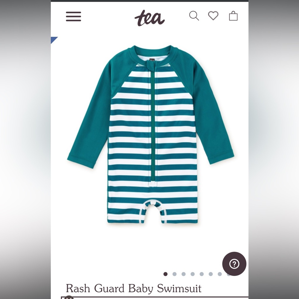 Tea Collection rashguard baby swim suit